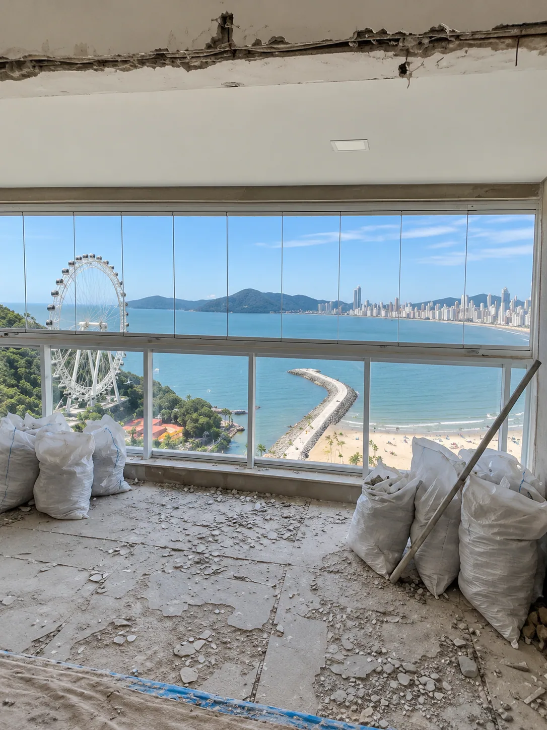 Ambiente de sacada durante a etapa de recuperação